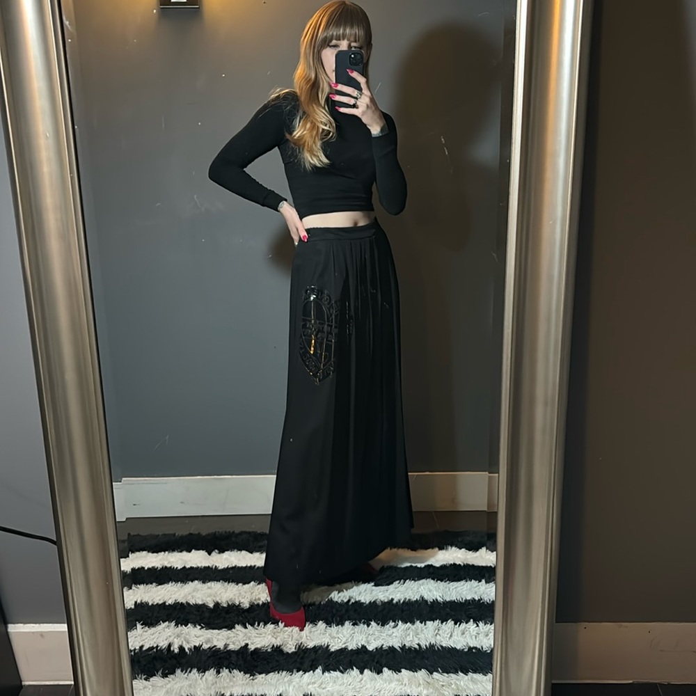Love Moschino 2008 maxi skirt